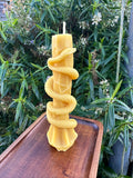 Snake Coiling Candle