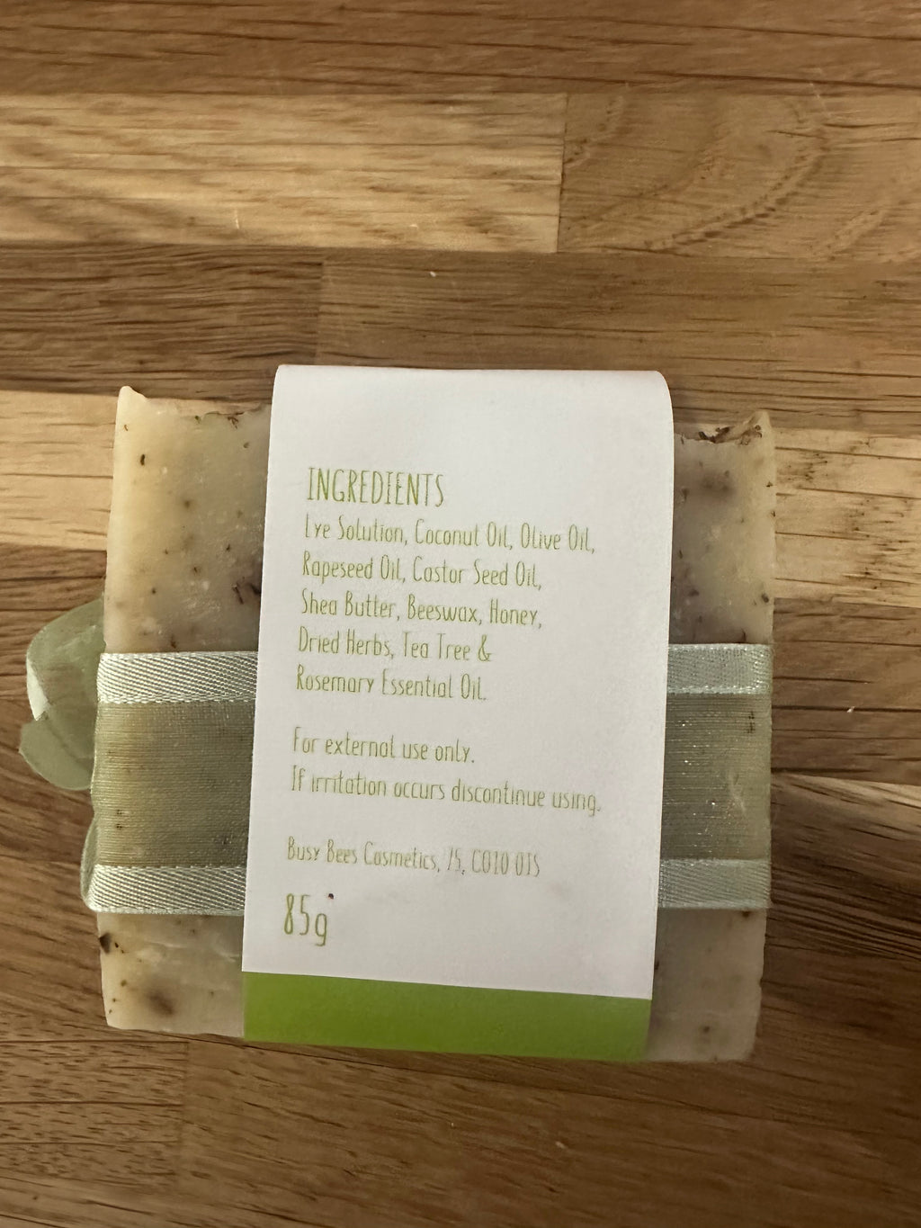 Honey Soap - Tea Tree & Rosemary