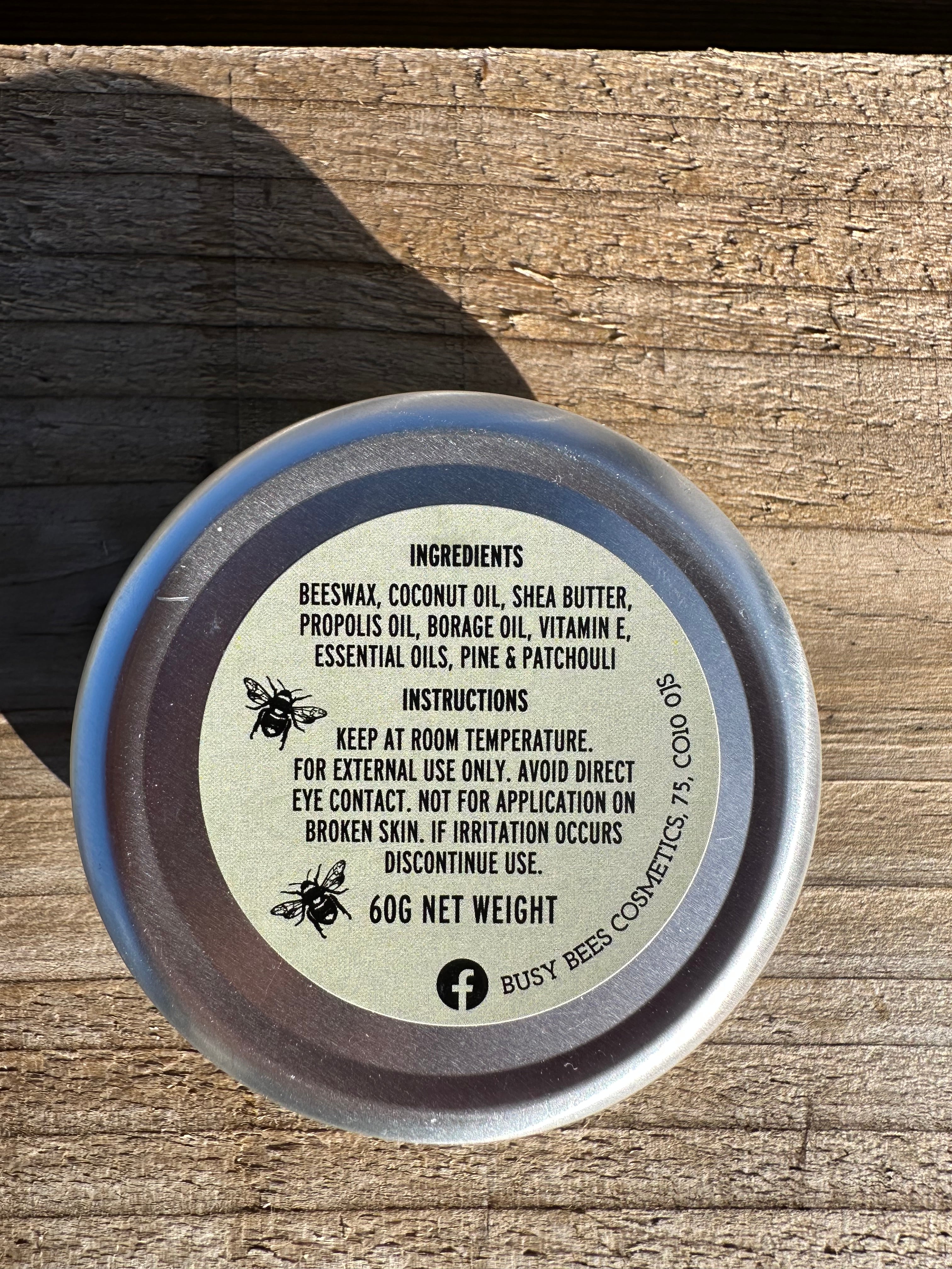 Body cream - Pine & Patchouli