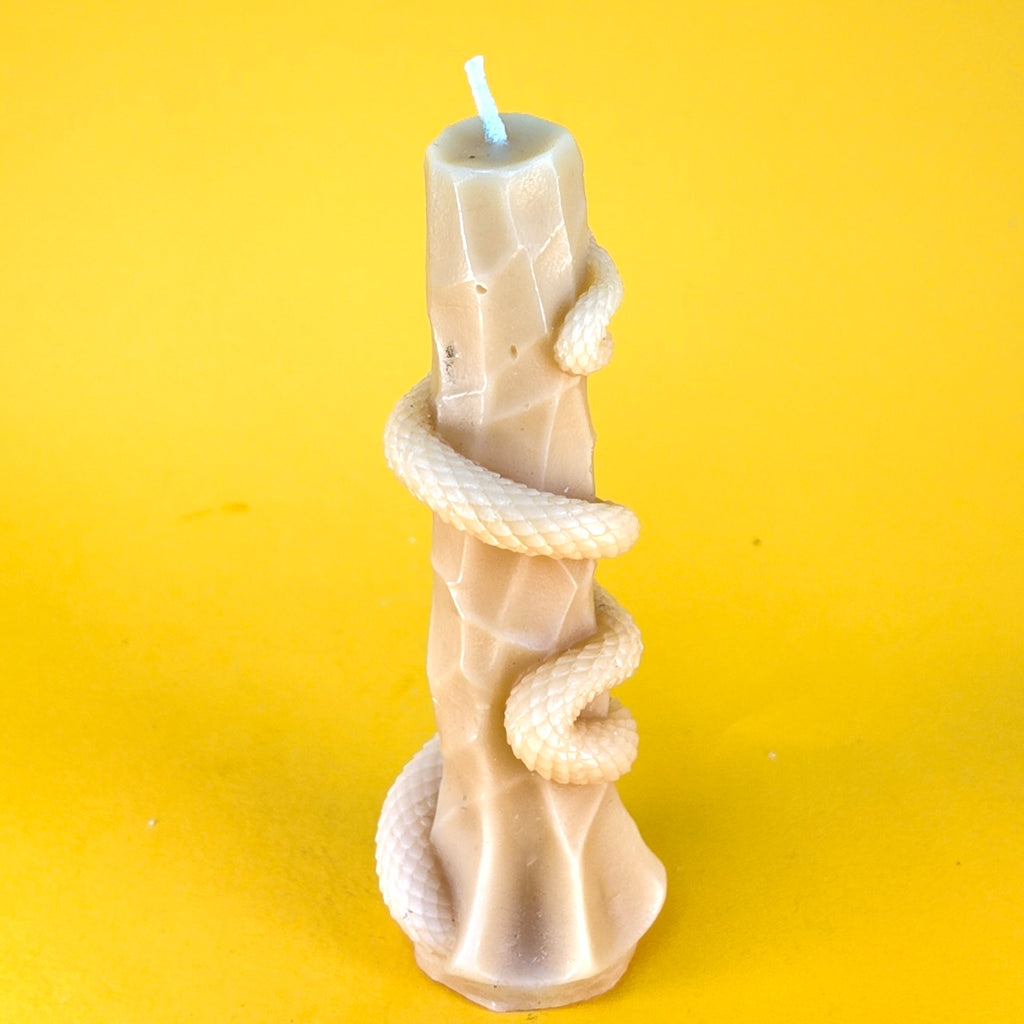 Snake Coiling Candle