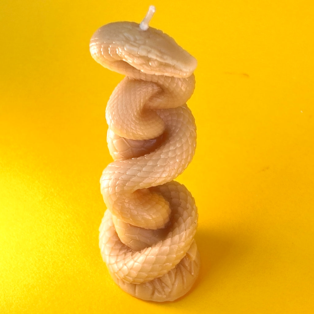 Twisted Snake Candle