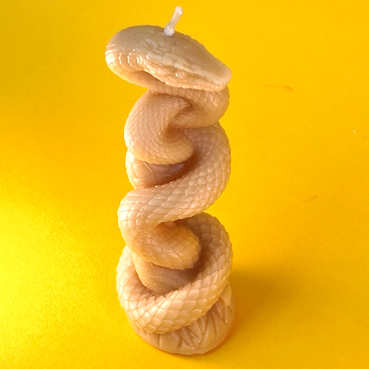 Twisted Snake Candle