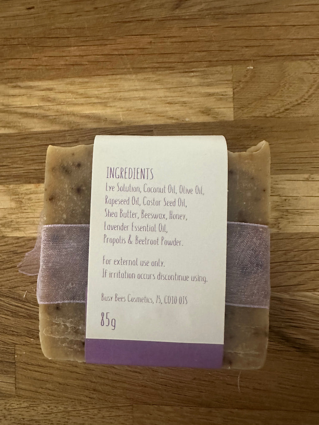 Honey Soap - Lavender & Propolis