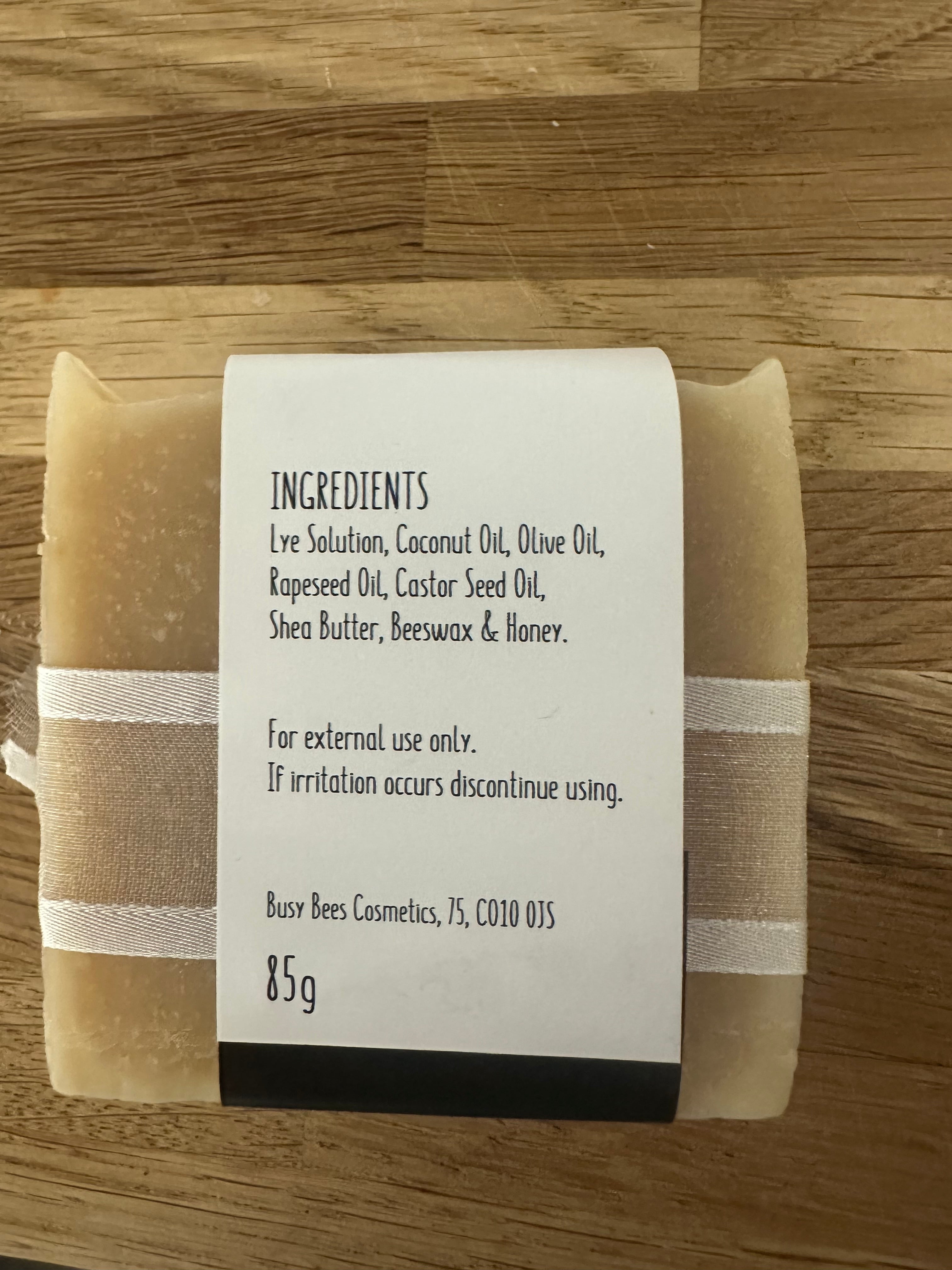 Honey Soap - Natural & Unscented