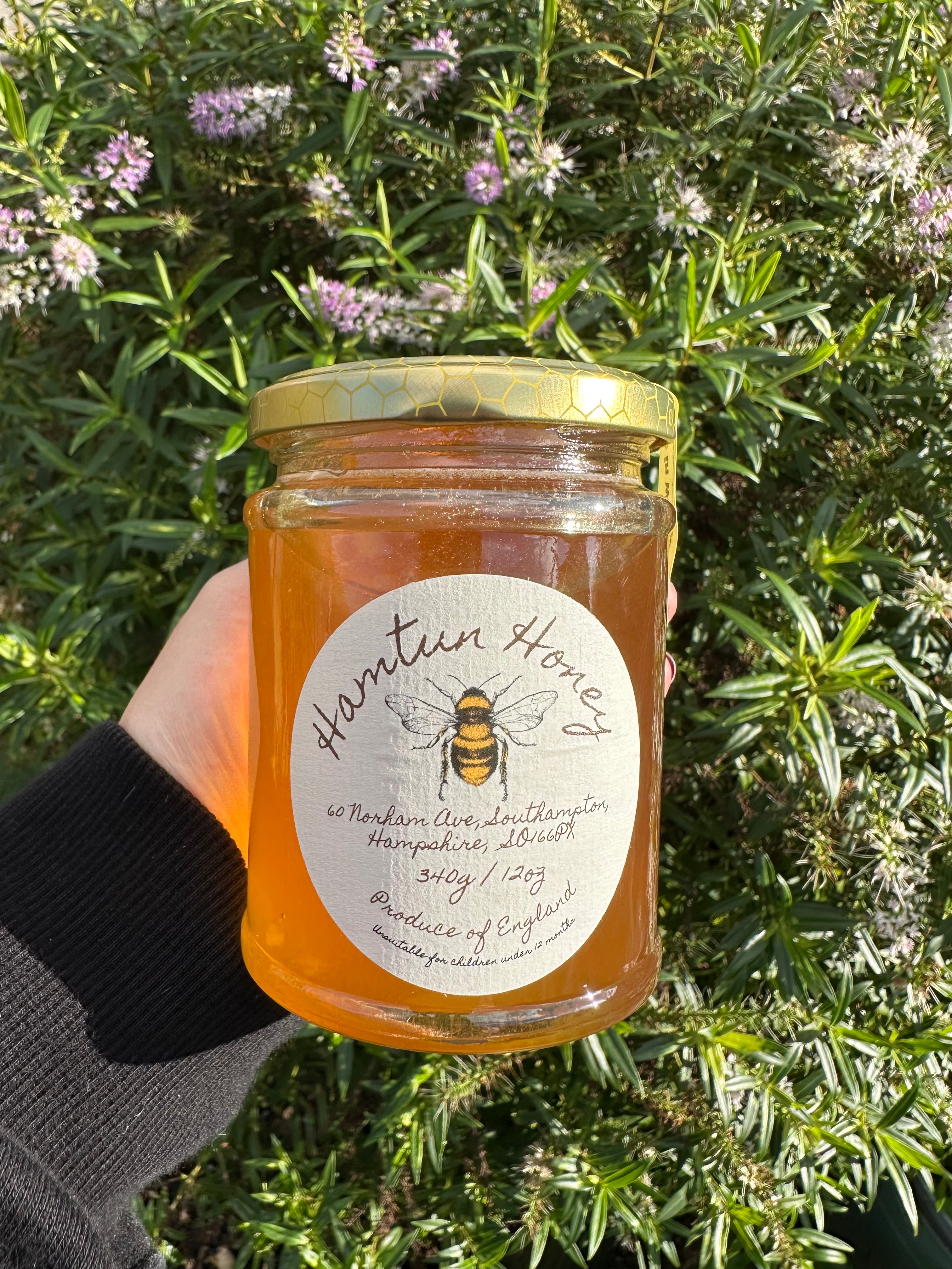 12oz Jar of Honey - Wildflower