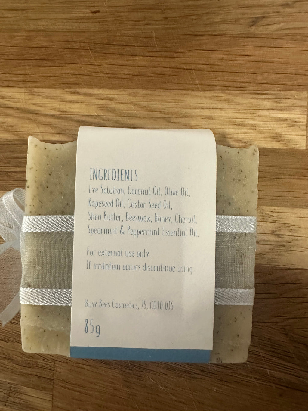 Honey Soap - Mint & Chervil