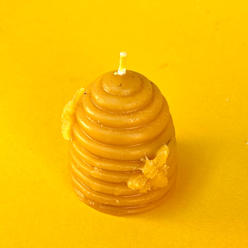 Beehive candle