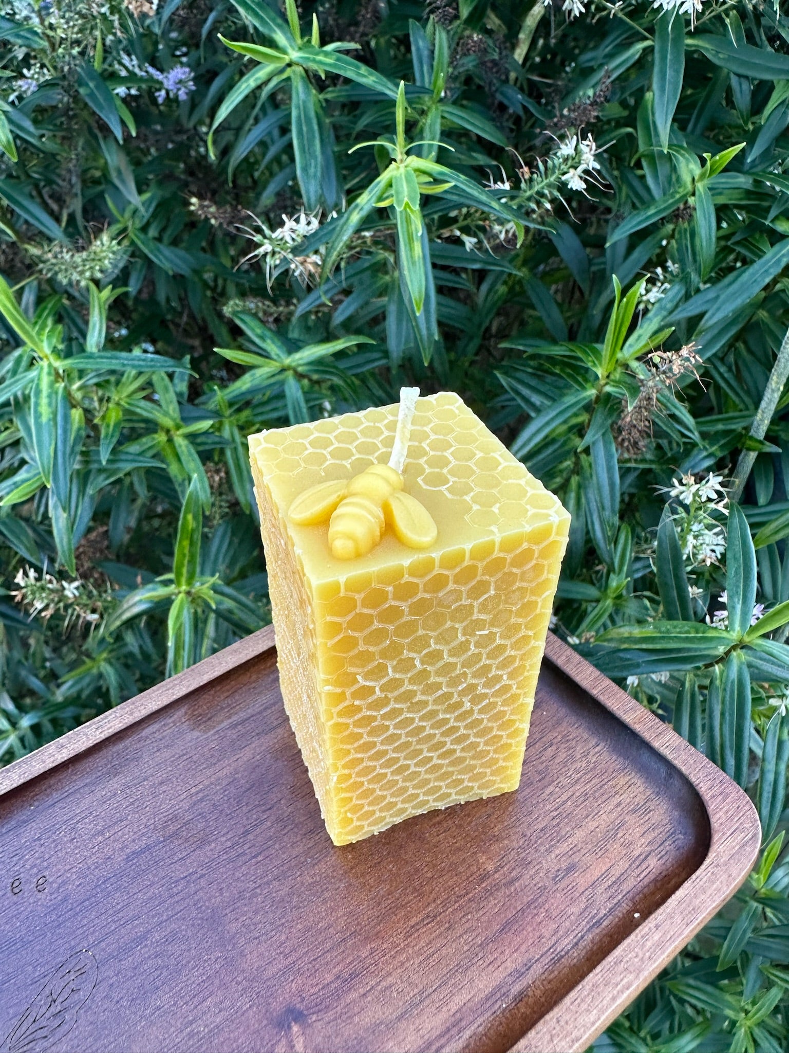 Rectangle Honeycomb Candle