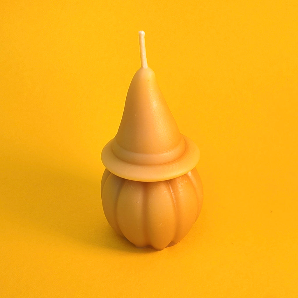Pumpkin Witch Candle