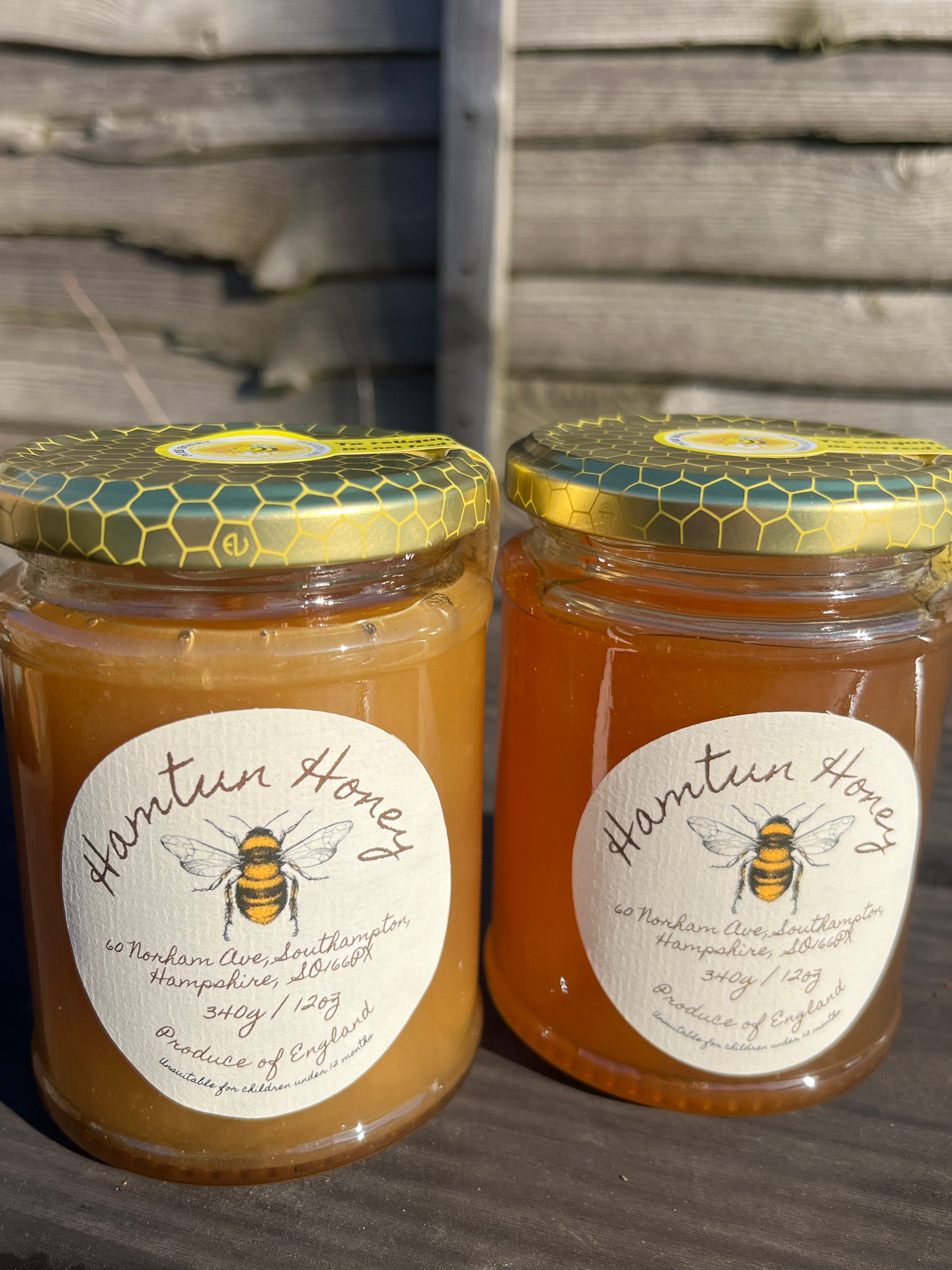 12oz Jar of Honey - Heather