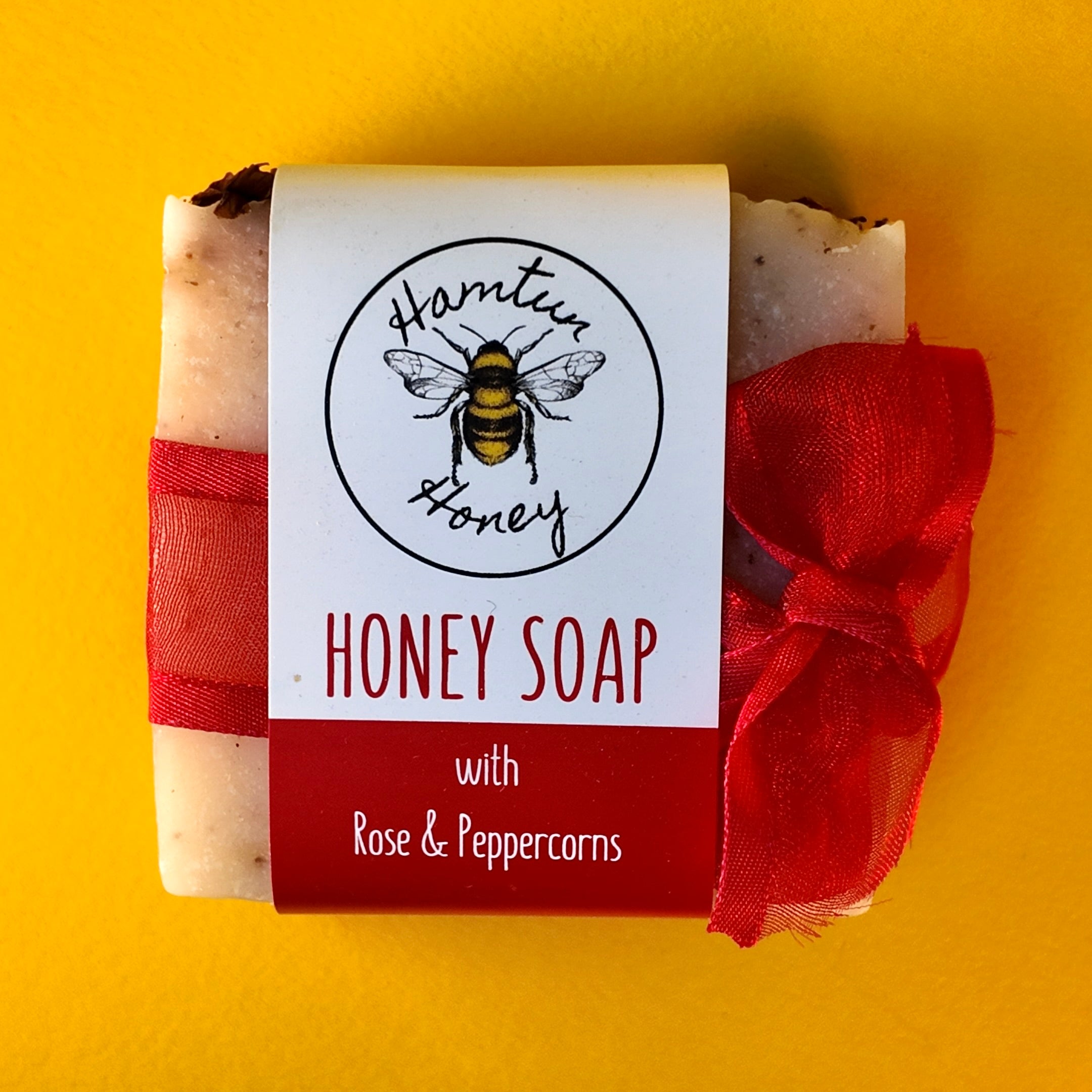 Honey Soap - Rose & Peppercorns