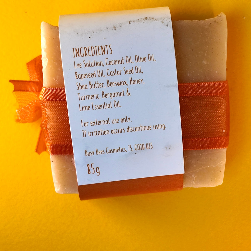 Honey Soap - Bergamot & Lime